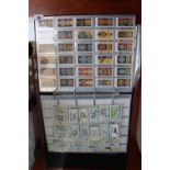 Album of assorted Cigarette cards inc. Gallaher Ltd Army Badges, Heraldic Signs etc