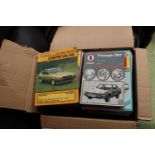 Box of Vintage Haynes and other Repair manuals