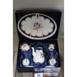 20thC Regal floral decorated dolls Tea Set