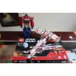 Star Wars Lego X wing Fighter with R2D2, Luke Skywalker with instructions boxed and a Rare Die