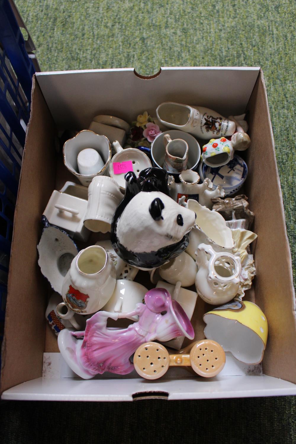 Collection of assorted Ceramics inc. Beswick Panda 720, Crested Ware etc - Image 2 of 2