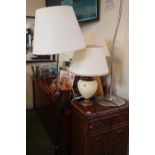 Collection of assorted Lamps and 2 Standard Lamps