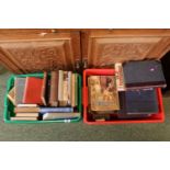 2 Boxes of Vintage books inc. Bibles, Children's books etc