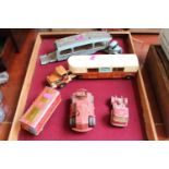 Collection of Dinky & Matchbox Playworn vehicles inc. Car Transporter, Chipperfield's Polar Bears