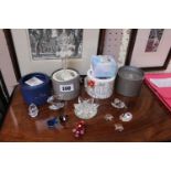 Collection of assorted Swarovski mostly boxed inc. cabinet figures and a Glass model of a Ballerina