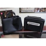 Fiorelli Ladies Black Leather Classic Grab Bag and a Estee Lauder Bag
