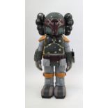 Kaws (American 1974-), 'Boba Fett', 2013, painted cast vinyl figure, stamped to the underside of the