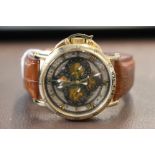 Pionier Gold Plated Automatic Watch