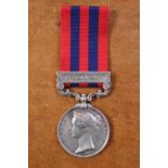 Indian General Service Medal 1854 with clasp Burma 1885-7. 22529 Gunner Joseph McDonald 7th