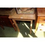 Edwardian Simple design Pine table on straight supports