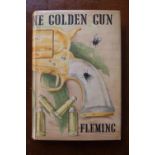 Ian Fleming The Man with the Golden Gun 1965 First Edition Jonathan Cape. Black Cloth with dust