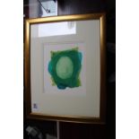 Framed Watercolour by Rosie Scott. 20 x 17cm