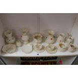 Large collection of 20thC Belleek pottery (11) Pieces