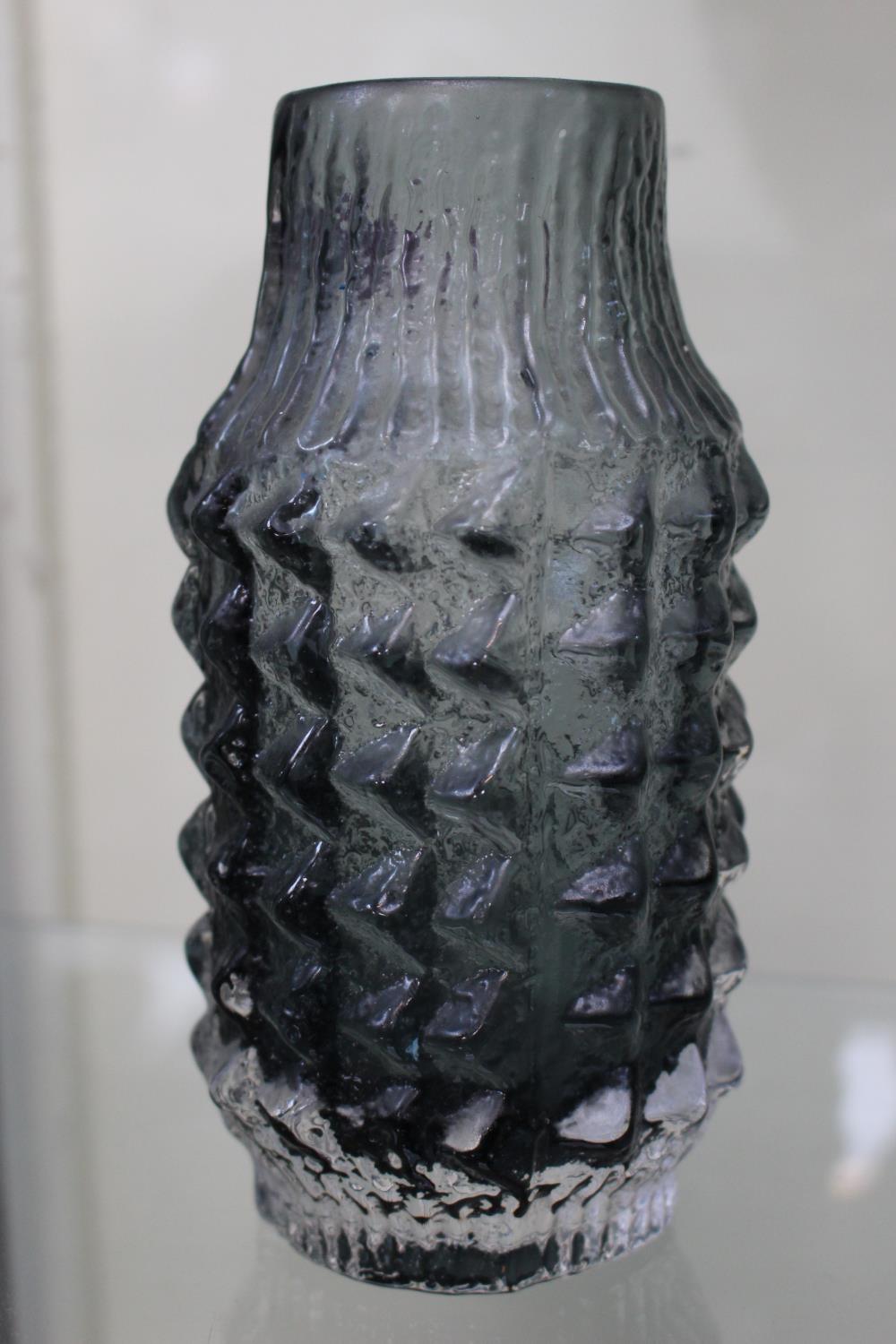 Whitefriars Pineapple / Pinecone vase by Geoffrey Baxter. 18cm in Height