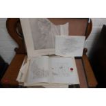 Folio of assorted 18thc and later Engravings and Maps