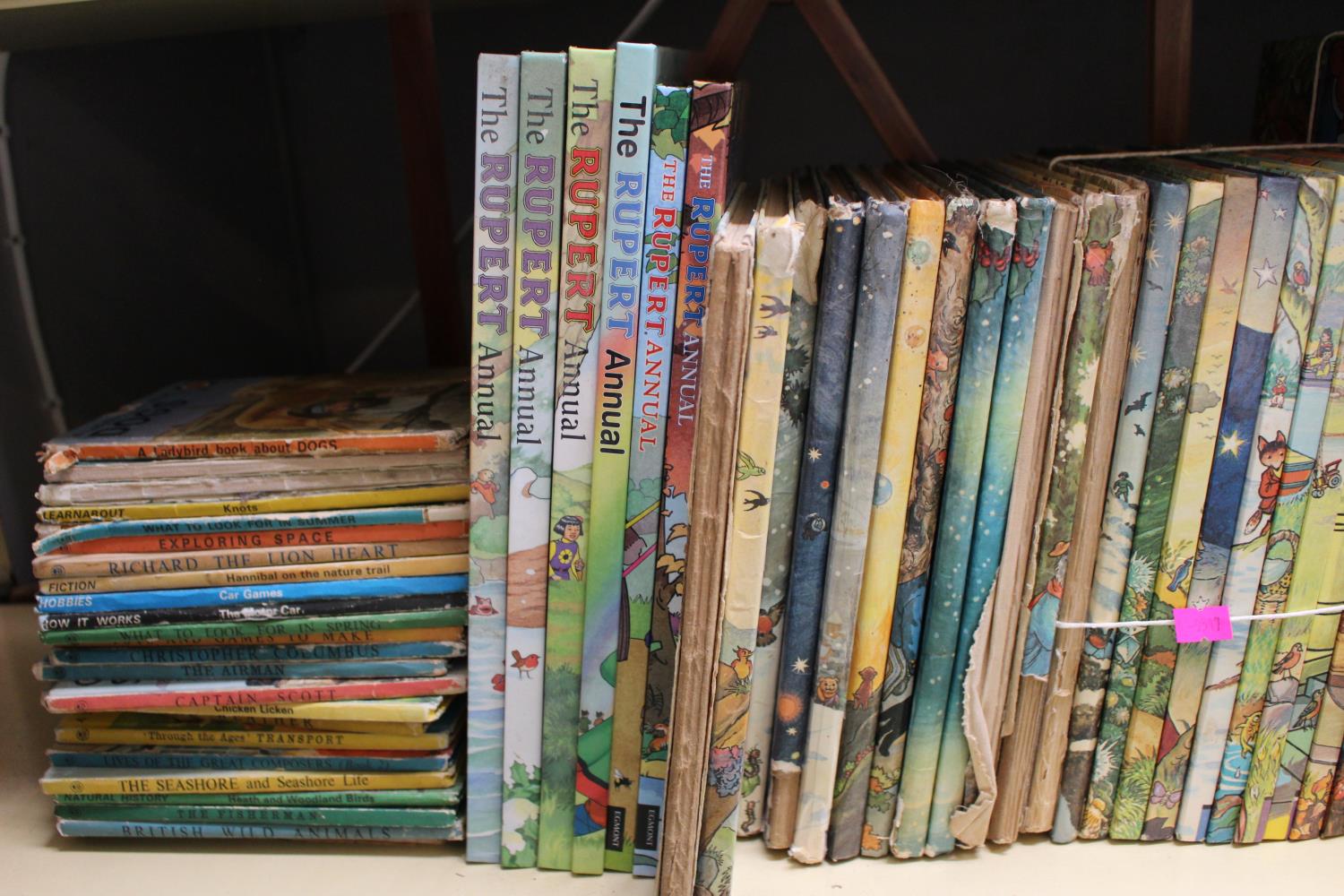 Large collection of Rupert Annuals and a collection of Ladybird books - Image 3 of 3