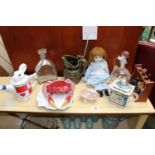 Collection of assorted Ceramics inc. Wade White Rabbit Teapot, Portuguese Crab and plate etc