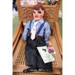 Handmade Ventriloquists Doll