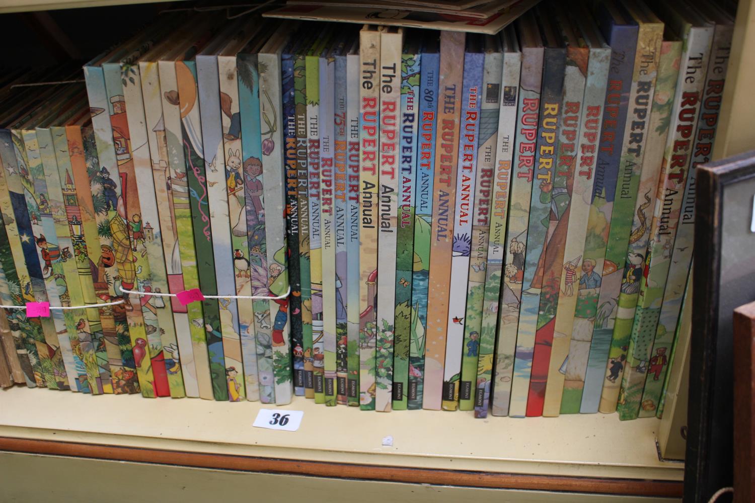 Large collection of Rupert Annuals and a collection of Ladybird books - Image 2 of 3