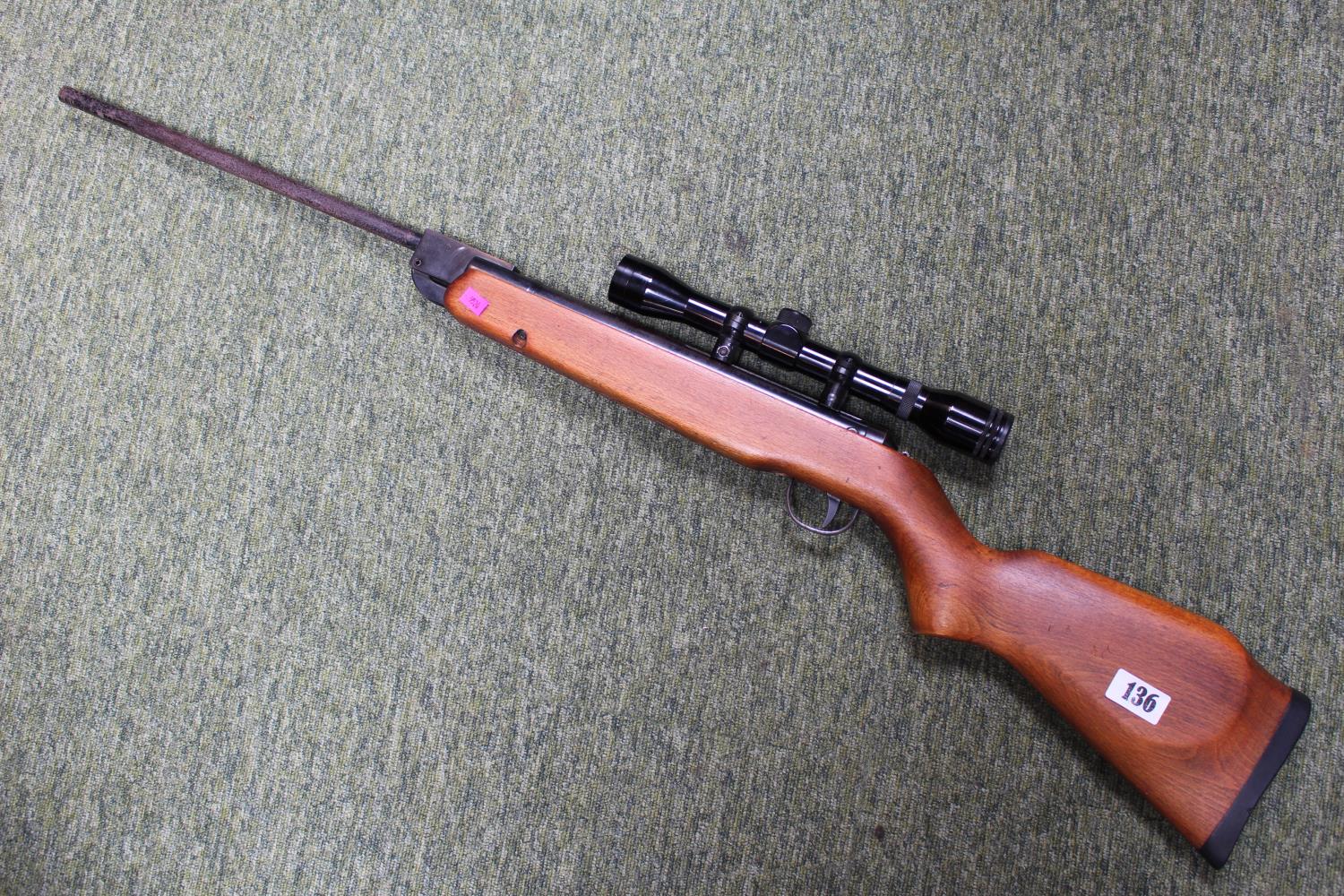 Webley & Scott .22 Air Rifle with Scope