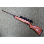 Webley & Scott .22 Air Rifle with Scope