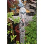 Totem pole wall decoration