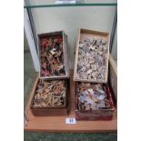 Collection of assorted Vintage Boxed Wooden Jigsaws