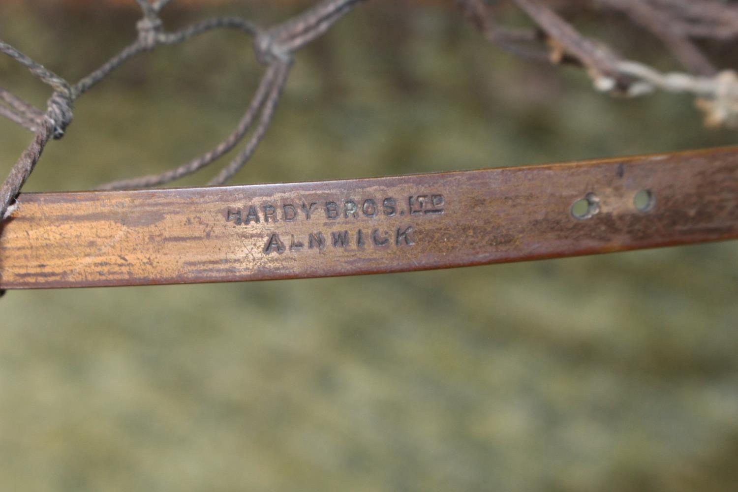 Hardy Brothers of Alnwick extendable fishing Net with impressed mark - Image 3 of 3