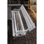 Painted 20thC Garden Bench