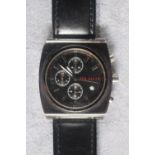 Ted Baker Gents Square cased wristwatch with Leather Strap