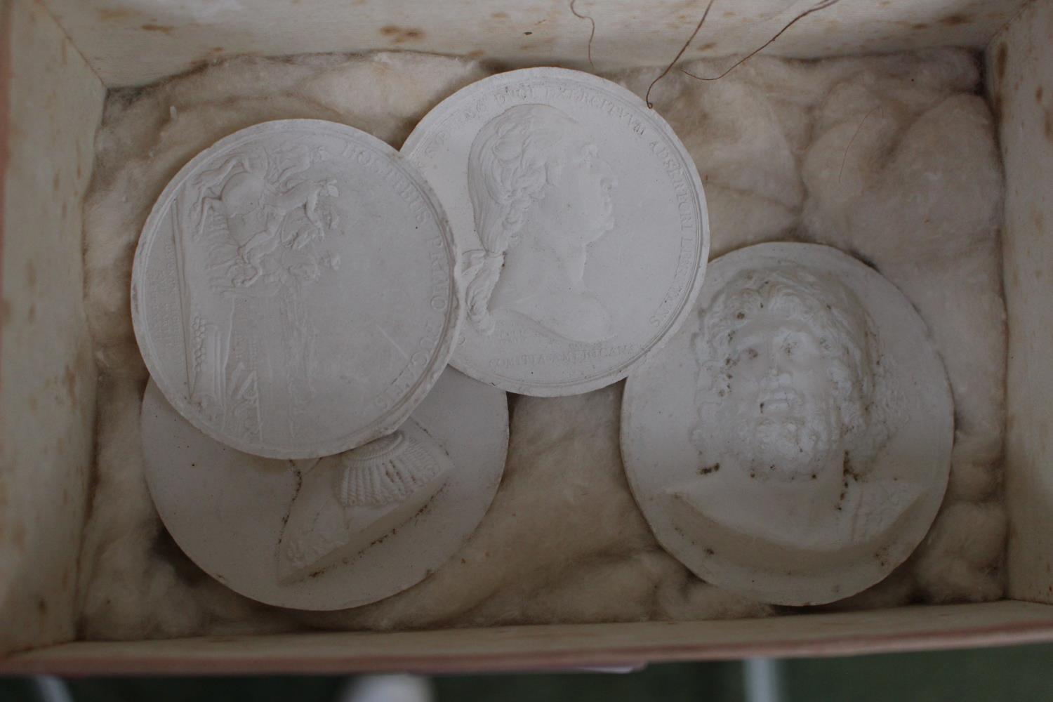 Collection of 19thC Grand Tour Plaster Intaglios (39) - Image 3 of 4