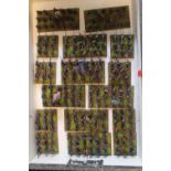 Collection of Hand Painted 25mm Metal & Plastic American Civil War Federal Infantry