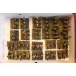 Collection of Hand Painted 25mm Metal & Plastic English Civil War Royalist Horse mounted
