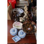 Collection of assorted Pottery and ceramics inc. Wedgwood, Wedgwood John Pell Jug etc