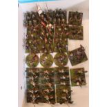Collection of Hand Painted 25mm Plastic English Civil War Cavalry