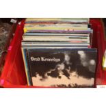 Box of assorted Vinyl Records inc. Dead Kennedys, Extreme, Elvis etc