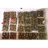 Collection of Hand Painted 25mm Metal & Plastic Royalist Foot soldiers