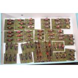 Collection of Hand Painted 25mm Metal 1680s Williamite Cavalry and Horseback