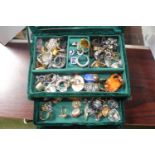 Large collection of assorted Stone set rings and costume rings