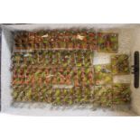 Collection of Hand Painted 25mm Plastic Great Northern War Russians