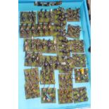 Collection of Hand Painted 25mm Plastic 30 Year War Figures mostly Cavalry etc
