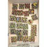 Collection of Hand Painted 25mm Metal & Plastic Imperialist Footmen