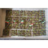 Collection of Hand Painted 25mm Plastic 1860 Mexican Intervention Troops