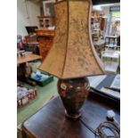 Good quality Studio Pottery Lamp base with Shade
