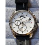 Hilfiger Gents Wristwatch on divers strap