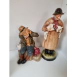 Royal Doulton 'Owd William' HN2042 & 'Lambing Time' HN 1890