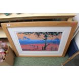 Rolf Harris, 20th century, "Blue Horizons", signed, inscribed and numbered 59/595 in Pencil with