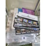 Collection of assorted World Used Stamps and assorted Royal Mail Mint Stamp sets