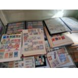 5 Assorted Albums of Stamps, 19thC and later mostly used Worldwide