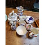 Collection of Early 19thC Ceramic sand Welsh Goudy